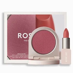 Rose Inc Blush & Lip Duo — Dusty Mauve Pink